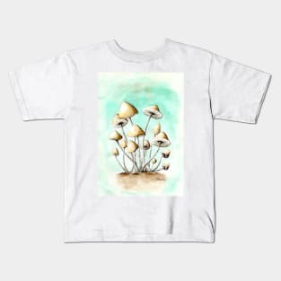 mushrooms Kids T-Shirt